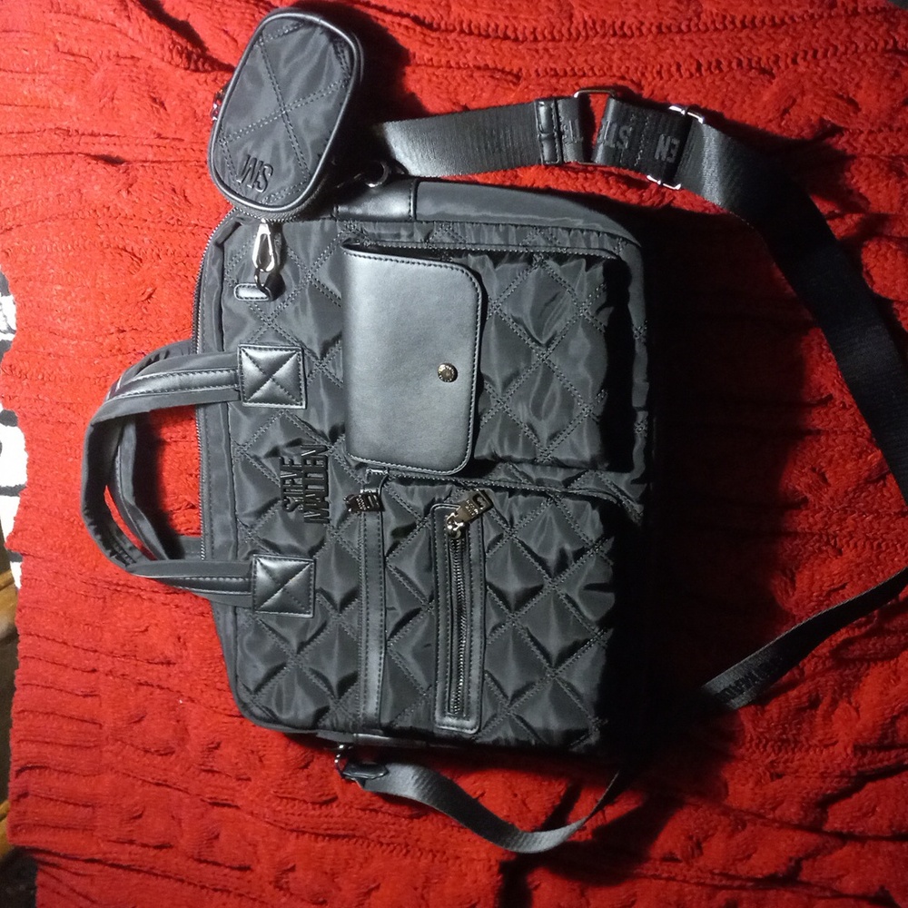 NEW Steve Madden Shoulder Cross Body Laptop BAG